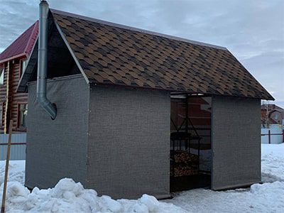 Как закрыть беседку, веранду или террасу от снега: 5 лучших материалов